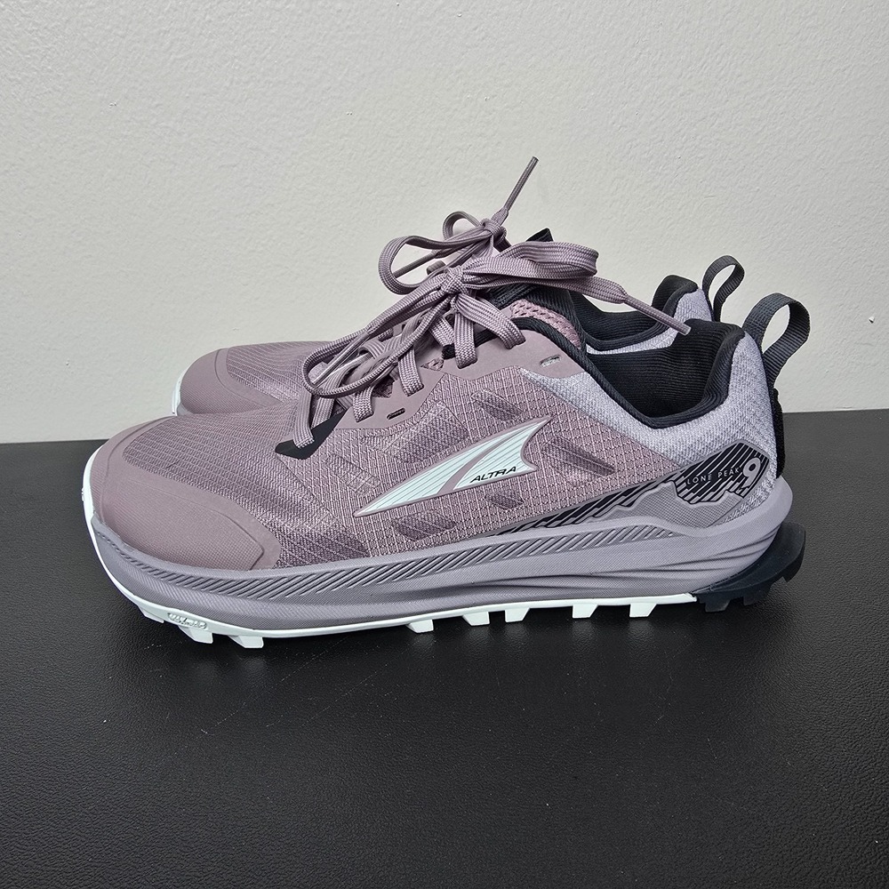 Altra Shoes Womens 7 Purple Lone Peak 9 Barefoot Minimalist Performance Running - Picture 3 of 12